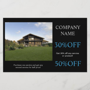 Renovierung von Carpentry Baulandschaften Flyer