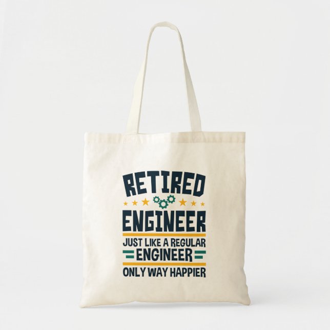 Rent Engineering Rentirement Happier Tragetasche (Vorne)