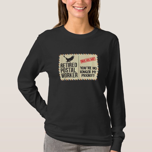 "Rent Postal Worker" T-Shirt (Vorderseite)