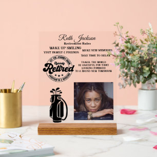 Rente Acrylschild