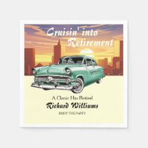 Rente Cruising Classic Retro Car City Party