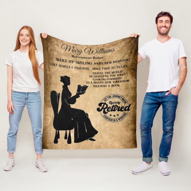 Rente Fleecedecke (Beispiel)