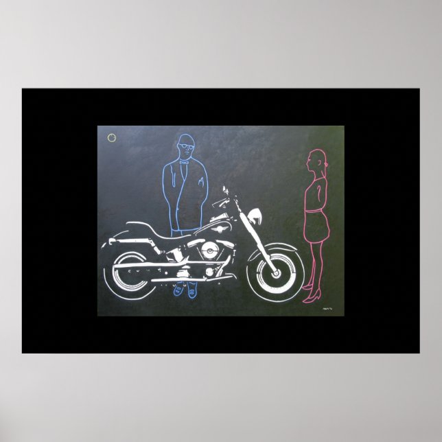 Rente gleichbedeutend mit Übergabe Poster (Vorne)