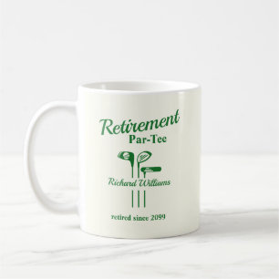 Rente Golf Clubs Themenpar T-Shirt Kaffeetasse