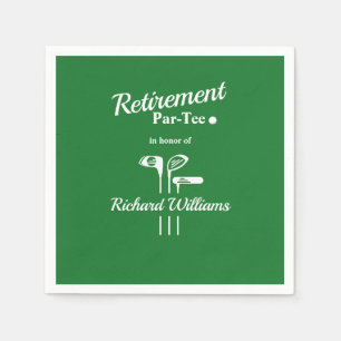 Rente Golf Clubs Themenpar T-Shirt Serviette