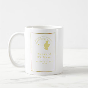 Rente Golf Party Classic Green Golden Player Kaffeetasse