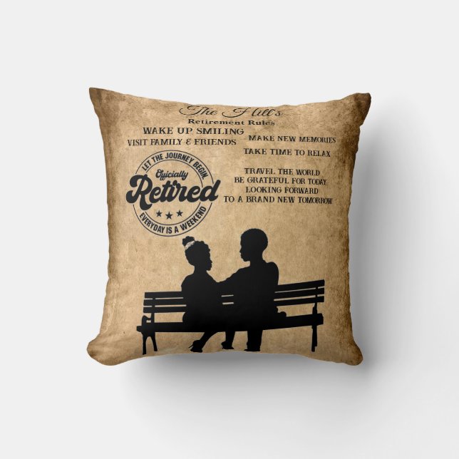 Rente Kissen (Vorderseite)