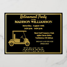 Rente Party Golf Real Gold