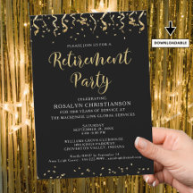 Rente Party Modernes Gold Confetti Streamer