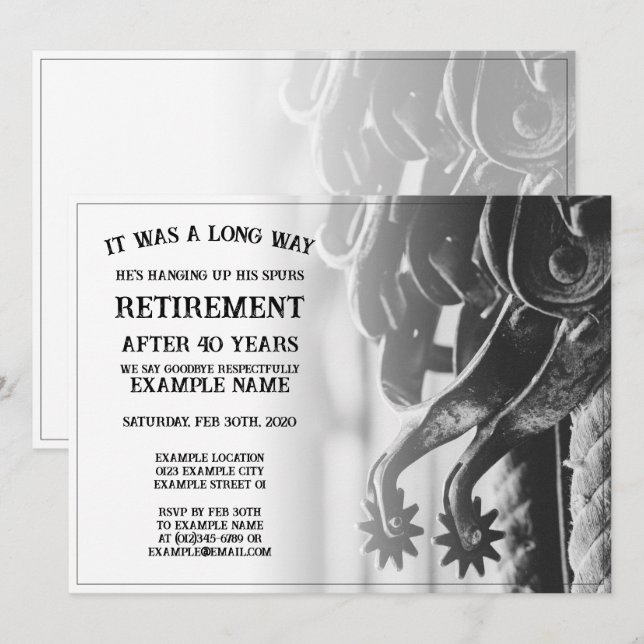 Rentenankündigung mit alten Spulen (Vorne/Hinten)