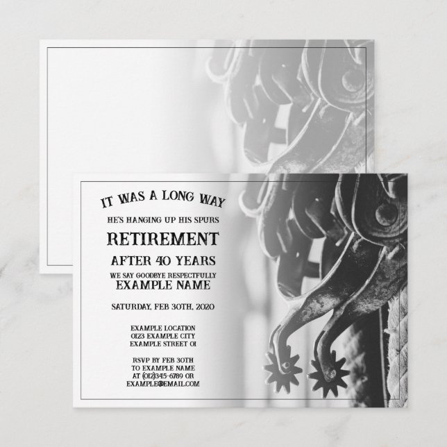 Rentenankündigung mit alten Spulen (Vorne/Hinten)