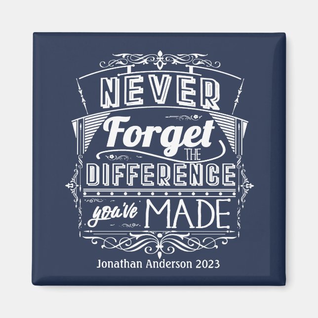 Rentenerwerb nie vergessen magnet (Vorne)