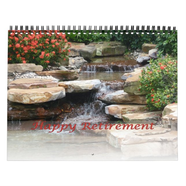 Rentenkalender 2016 Wasserfall Wasserfall Kaskade Kalender (Titelbild)