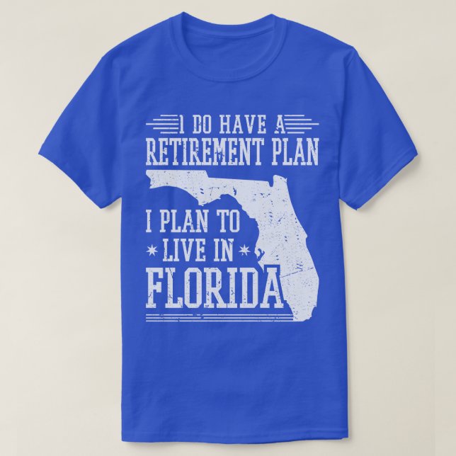 Rentenplan Florida T-Shirt (Design vorne)