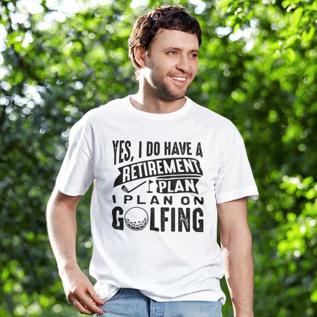 Rentenplan Golfing T-Shirt (Von Creator hochgeladen)