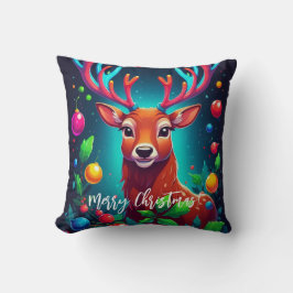 "Rentier & Baubles" Weihnachten Kissen