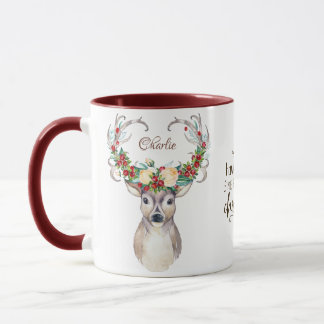 Rentier Christmas Tasse