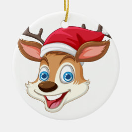 Rentier Face Ornament