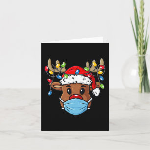 Rentier Frohe Weihnachten Spaß Xmas Karte