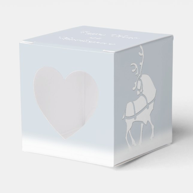 Rentier Geschenkboxen Personalisieren Weihnachts-G Geschenkschachtel (Vorderseite)