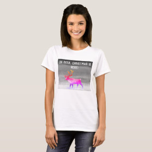 Rentier im T - Shirt
