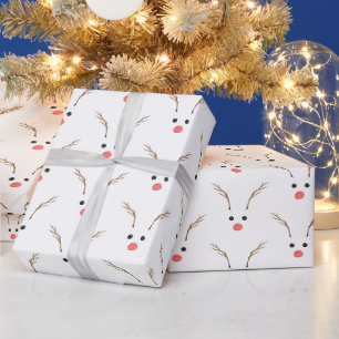 Rentier-Kindergeschenkpapier Geschenkpapier