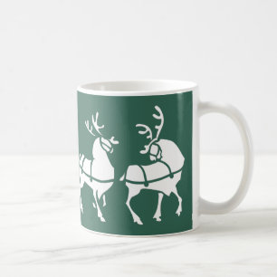 Rentier-Mug-Kaffeetasse Weihnachtsgeschenke Kaffeetasse