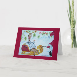 Rentier Payback Holiday Card Feiertagskarte