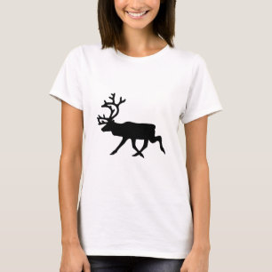Rentier-Silhouette T-Shirt