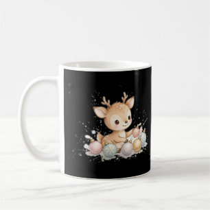 Rentier-Spiele Reh-Weihnachts-Kaffeetasse Kaffeetasse
