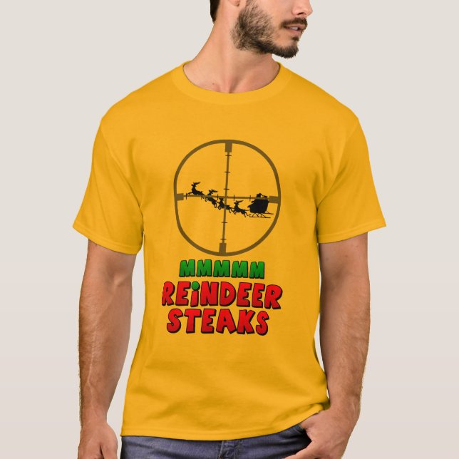 Rentier Steaks T-Shirt (Vorderseite)