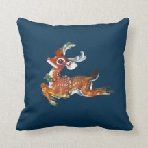 Rentier-Vintage-Kunstkissen