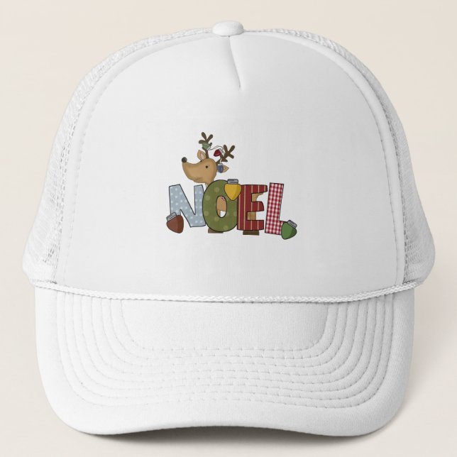 Rentier Weihnachten Holiday Tshirts und Geschenke Truckerkappe (Vorderseite)
