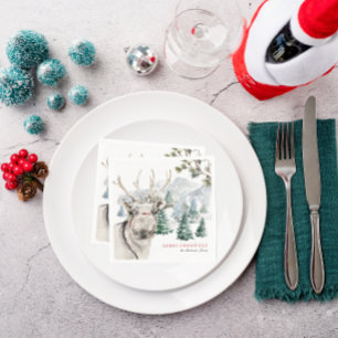 Rentier- & Weihnachtsbaumfarm Fröhliche Weihnach Serviette