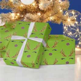 Rentier Weihnachtsgeschenk Geschenkpapier