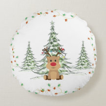 Rentier Weihnachtsleuchten Winterbaumen