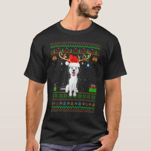Rentier Weihnachtsmannmütze Matching Ugly Siberian T-Shirt