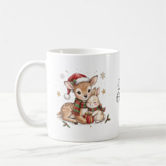Rentier-Weihnachtstasse Kaffeetasse