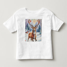 Rentier Wonderland: Feiertage Bliss Kleinkind T-shirt