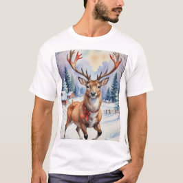 Rentier Wonderland: Feiertage Bliss T-Shirt