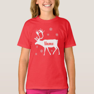 Rentier Your Name Christmas Shirt