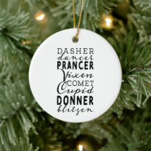 Rentiere des Weihnachtsmanns Festive Winterrunde