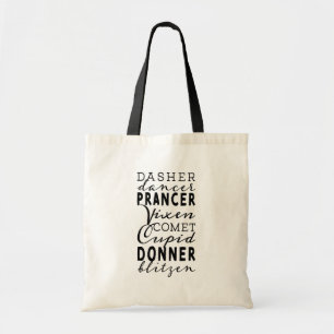Rentiere-Weihnachts-Tasche Tragetasche
