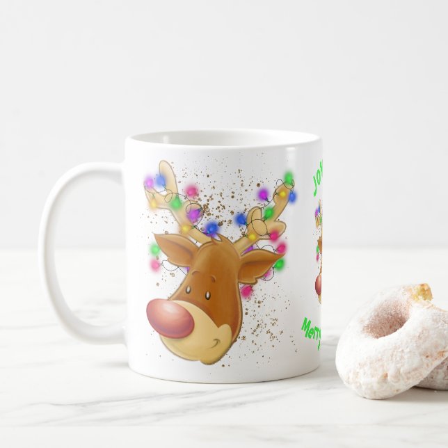 Rentierfisch in Tasse (Mit Donut)
