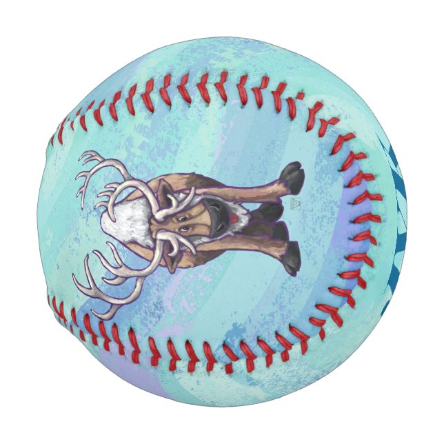 Rentiergeschenke und -zubehör baseball (Vorne Rechts)