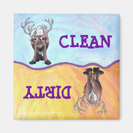 Rentiergeschenke und -zubehör magnet