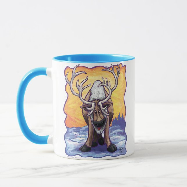 Rentiergeschenke und -zubehör tasse (Links)