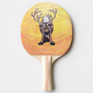 Rentiergeschenke und -zubehör tischtennis schläger