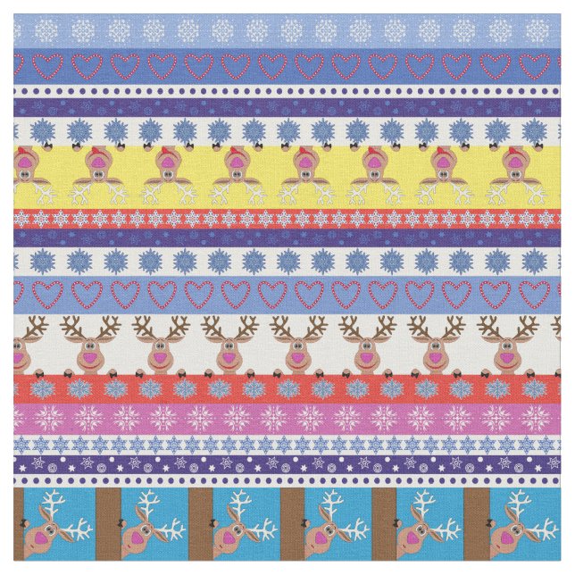 Rentierhaltung Stoff (Nahaufnahme)