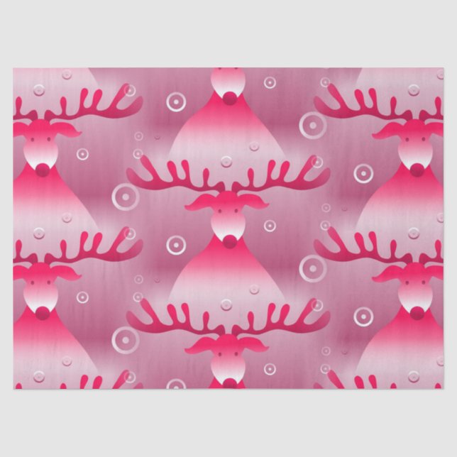 Rentierpapier Seidenpapier (Vorderseite)
